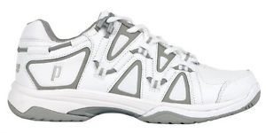 Prince QT Scream 4 Womens Tennis Shoes White/Silver 8 BM US