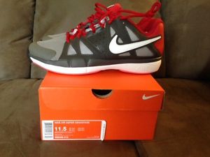 Nike Air Vapor Advantage - White/Red/Grey Men's 11.5 BN in box (599359 212)