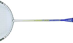 Li-Ning G-Force Power 1200 Badminton Racquet with Nylon shuttlebox+Kit Bag+Glov.