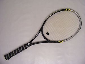 WILSON HYPER PRO STAFF 7.6 tennis racquet racket 4 ½ midplus carbon silver black