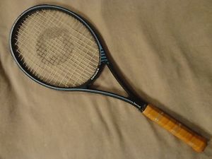 Spalding Smasher Midsize 100% Graphite Continuous Fibers Tennis Racket 4 5/8 VG!