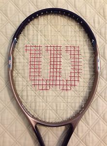 WILSON HAMMER 95" PRO STAFF 4.0 GRAPHITE TENNIS RACKET W/NEW 4 5/8 GRIP "NICE"