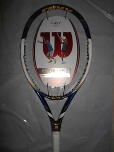 WILSON ENVY 110 UL TENNIS RACQUET RACKET UNSTRUNG NO COVER 4 1/4 NEW