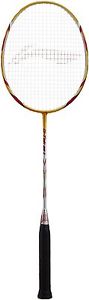 Li-Ning G-Tek 98 II Badminton Racquet (Gold/Grey)