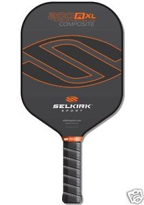 New Selkirk 200A Aluminum Composite XL Pickleball Paddle - Orange