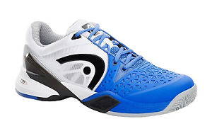 Head Revolt Pro Men's Tennis Shoes- Blue/White/Grey - Auth Dealer - Reg $140