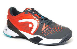 Head Revolt Pro Men's Tennis Shoes- Grey/Orange - Authorized Dealer - Reg $140