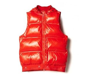 Adidas Stella McCartney Stellasport Borang Warm Gilet Vest Orange Small NEW $130