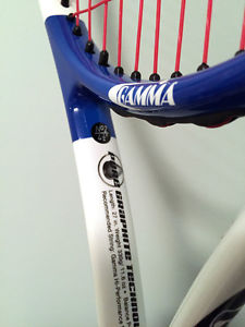 USED Gamma Tour 330X 4 & 1/4 Pre-Strung Tennis Racquet Racket