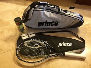 Prince Tennis Raquet - O3 Speed Port White MidPlus