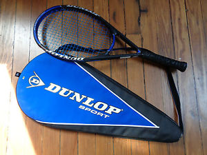 Dunlop 500G Heat Refined Hotmelt Carbon Tennis Racquet 4 1/4 Grip w Cover