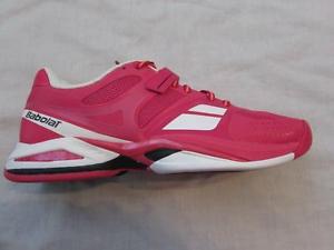 BABOLAT Propulse BPM womens 8.5 pink white tennis shoes NEW