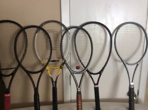Lot Of 6  Tennis Racquets/Rackets Make Offer Prince & Yamaha