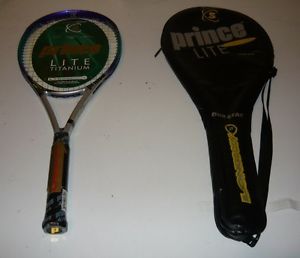 Prince Longbody Synergy Lite Titanium 110 OS Tennis Racket Racquet Grip 4 5/8