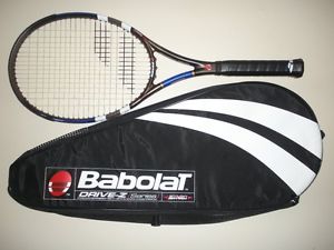BABOLAT PURE DRIVE ZYLON 360 + PLUS TENNIS RACQUET 4 5/8 27.5