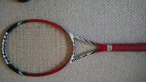 WILSON STEAM 99 S TENNIS RACQUET - DEMO