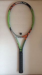 Wilson Hyper Pro Staff Torch MP 95" Tennis Racket, 4 1/4 Grip + 6 FREE Extras!