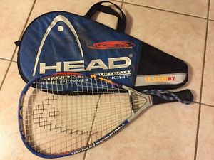 HEAD TI.220 PZ TITANIUM Racquetball The Power Zone System With Matching Case