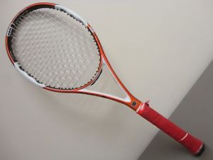 RARE! Wilson nCode nTour Two Midplus Tennis Racket Grip 4 1/8 GD!