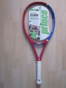 Prince Thunder Cloud 100 ESP Midplus Pre-Strung Tennis Racquet 4 3/8 + Cover Bag