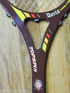 Unique TAD Davis Topspin Diagonal Stringing Racket Unusual Mad Raq Geostar
