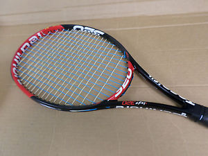 Tecnifibre TFight 320 VO2 Max, 4-1/4; 2012-Black/Red-USED-strung-VG