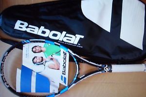 New 2015 Babolat Pure Drive 100 head 10.6oz (4 1/4) comes with free stringing!