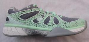 K SWISS womens 7.5 ultra express tennis shoes charcoal fade gray patina green