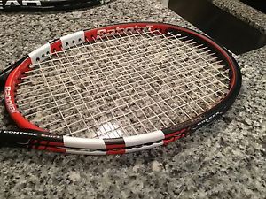 BABOLAT PURE CONTROL TOUR 98, 4 3/8, TENNIS RACQUET