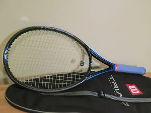 WILSON TRIAD HAMMER 4.0 OS 110 TENNIS RACQUET 4 5/8   27.5"  head babalot prince