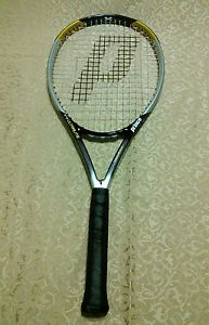 Prince triple threat stability TT bandit tennis racquet.