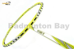 NEW Apacs Virtuoso 10 Yellow 6U Badminton Racket Racquet Stringing String + Grip
