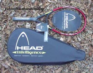 New Head i. Calibre racquet + case Intelligence 107 OS grip 4 3/8 (G3) unstrung