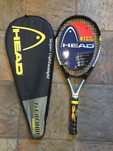 NEW Head Ti.Carbon 9001 PZ Tennis Racquet 4-3/8" Oversize with case