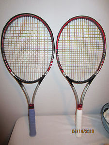 Pair Head Ti Classic AKA Ti Prestige 4 1/2 630 98 Midplus Mid MP Tennis Racket