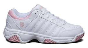 K-swiss performance Zapatilla grancourt iii white/slv pink/gull gry