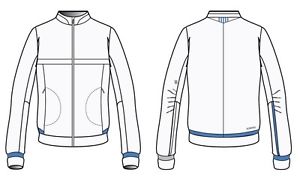 K-swiss performance Chaqueta 66 white/blue aster