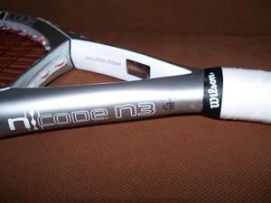 Wilson N3 Ncode tennis racket used 4 3/8