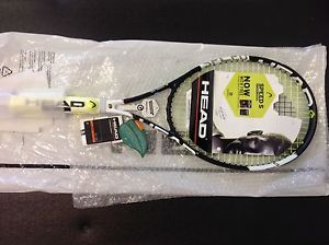 Head Graphene XT Speed S Racquet 4 1/8 Factory Strung Free damp & (3) overgrips