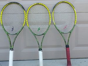 Prince EXO3 REBEL TEAM 95 - 3 racquets , 4 3/8