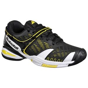 Babolat Propulse 4 Junior Tennis Shoes NEW 4.5us (Free Babolat kids socks)