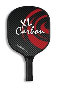 NEW XL CARBON PICKLEBALL PADDLE RED ADDED TOUCH AT NET SUPER LIGHT Composite
