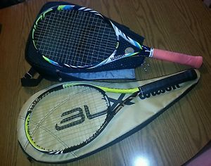 2 Wilson Pro Open BLX Tennis Racquet
