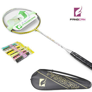 FANGCAN VOLTE A911 100% carbon Head Heavy Badminton Racket with String and Cover