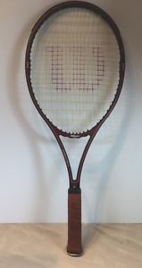Wilson Jack Kramer 110 Racket 4 5/8 Leather Grip Good Condition