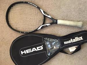 HEAD METALLIX 10 TENNIS RACQUET - HEAD SIZE 124 - WITH COVER