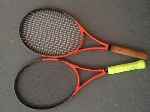 2x Rare TGT 260.4 Head Youtek IG Radical Pro 4 3/8 Grip Make Me An Offer!