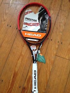 Head Prestige S Tennis Racquet 4 1/4" Grip NEW Unstrung Fast Shipping! With Case