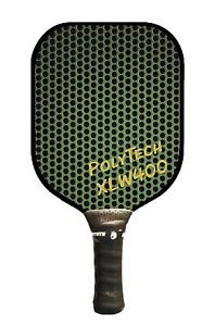Pickleball Paddle - Widebody XLW400 Green with Gold Letters, large sweetspot!