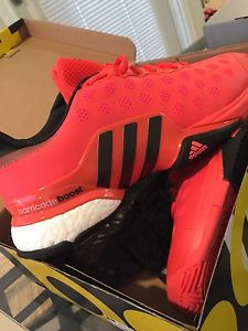 New Men's Adidas Barricade 2015 BOOST Tennis Shoe - Size 11